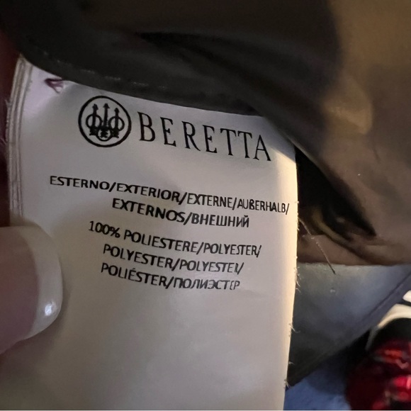 Beretta Goose Down Men's Brown Puffer Jacket, Gardone Val Trompia Italy 🇮🇹 Large - Picture 8 of 12